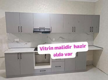 kukna mebeli işlenmiş: Yeni mətbəx mebili satilir Çatdirilma quraşdirilma olmasa 450 manat — 1