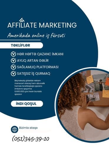 Tibb, əczaçılıq: Marketoloq tələb olunur, İstənilən yaş — 1