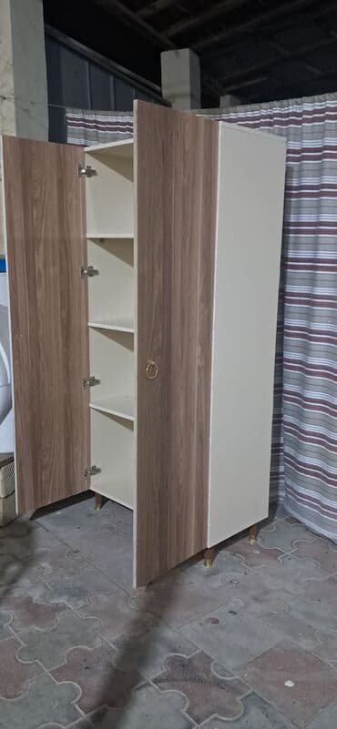 ikinci el metbex mebeleri: Yeni, Açılan, 2 qapılı Düz dolab, Qarderob, paltar dolabı — 1