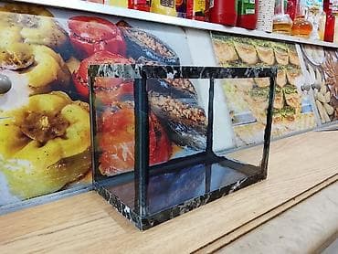 cucə satılır: Dördbucaq akvarium, Boş, 10 l, Ödənişli çatdırılma — 2