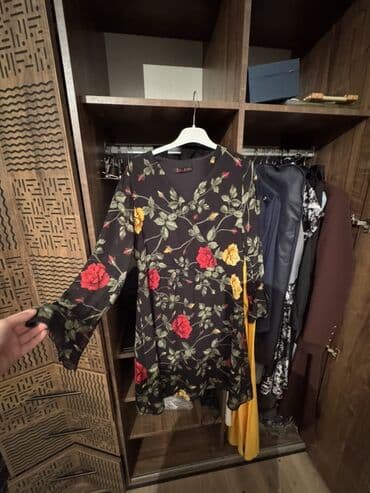 uzun jaketlər: Повседневное платье, Мини, L — 1