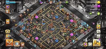 Clash of Clans hesabı – yüksək səviyyəli, tam inkişaf etmiş kənd və