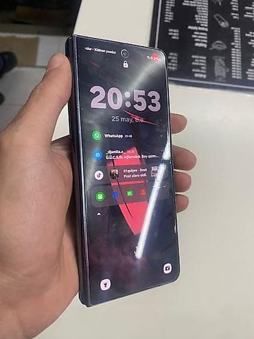 samsung notebook: Samsung Galaxy Z Fold 5, rəng - Qara — 4