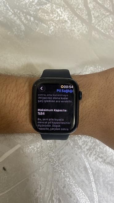 smart tve: İşlənmiş, Smart saat, Apple, Suya davamlı, rəng - Qara — 3