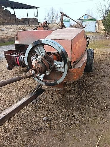 teker r16: Saman/kökə bağlayan pres (traktora qoşulan balya presi) - Traktora — 4