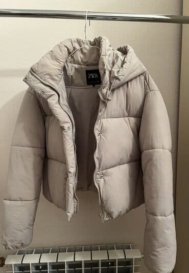 zara gödəkcə: Zara şişme kurtka. Ekru reng s razmer (m razmere de olur) Su ve — 8