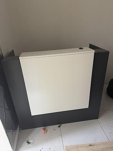 Resepsin - Minimalist dizayn: ağ ön panel və tünd boz/kömür rəngli