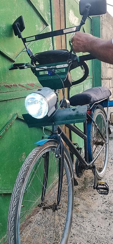 velosiped: 28 lik velesobet idyal vəziyyətdədi işıqları işləyir pavarotnikıəri — 5
