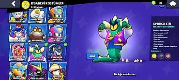 Искусство и коллекционирование: Brawl Stars oyun hesabı - Kupa: 28,066 - XP: 70 səviyyə - Savaşçılar — 9