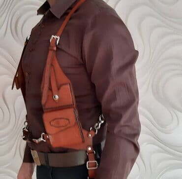 детская кобура на пояс: Əl işi Dəri çiyin telefon kaburası, Qobur çantası, Kommunal jilet — 4