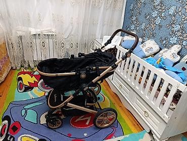 deri plas: Uşaq arabası – Belecoo 2-in-1 (körpə körpə-beşik və oturacaq modu) - — 1