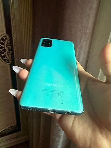 iphone 11 pro max plata: Samsung Galaxy A51, rəng - Yaşıl, Qırıq — 4