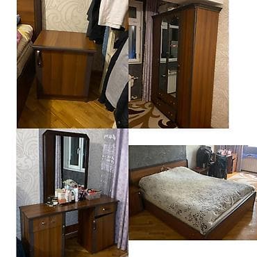 İkinəfərlik çarpayı, Dolab, Termo, 2 tumba, İşlənmiş