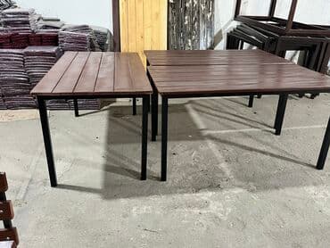 stol stul işlenmiş: Yeni, Kvadrat masa, 4 stul, Açılmayan, Stullar ilə, Taxta, Azərbaycan — 5