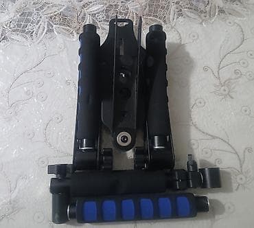 go pro camera: İki tutacaqlı kamera stabilizatoru/RİG Məhsulun təsviri: - DSLR — 4