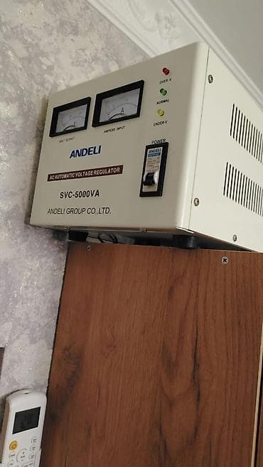 Andeli SVC-5000VA – Avtomatik Gərginlik Tənzimləyicisi (AC Automatic at lalafo.az Andeli SVC-5000VA – Avtomatik Gərginlik Tənzimləyicisi (AC Automatic