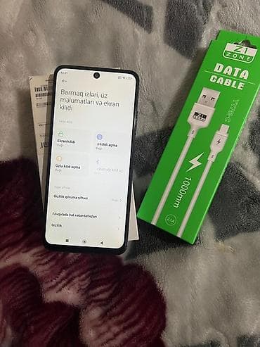 lenkeran telefon satisi: Redmi Note 11, 128 GB, rəng - Qara, Face ID — 4