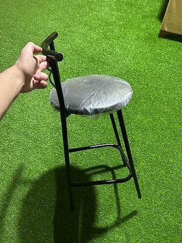 tarsofka boya: Metall bar taburesi - Material: möhkəm metal karkas, toz boya ilə — 1
