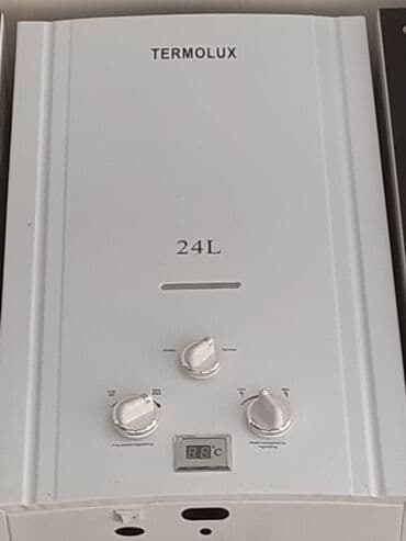 TERMOLUX qazla işləyən su qızdırıcısı – 24L - 24 litr/dəqiqə isti su