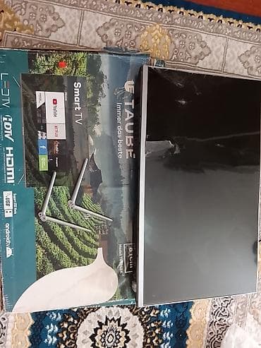 xiomi tv box: TAUBE Smart TV – Model: TB32GBK ekranı qiriqdi - Ekran ölçüsü: 81 sm — 2