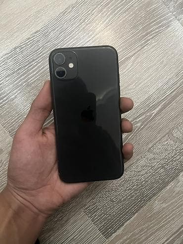 IPhone 11, 64 GB, Qara, Face ID