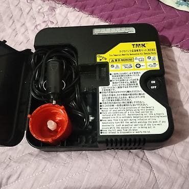 teker dolduran nasos: TMK Tire Temporary Mobility Restoration Kit – avtomobil təkəri üçün — 4