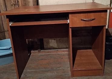 Düz masa, Polkalı, Siyirməli, Teksturalı laminat, Zəmanətsiz