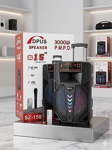 tek qulaq nausnik: Kolonka, Növ - Portativ, rəng - Qara — 1