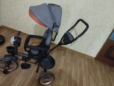 velosipet 26 ucuz: İşlənmiş Üç təkərli Uşaq velosipedi 12", Ünvandan götürmə — 1