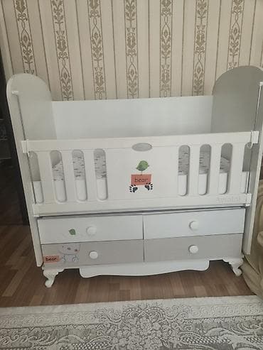 kunc diva: Aymimi markalı beşik-komod - Ölçü: standart uşaq beşiyi ölçülərində — 1