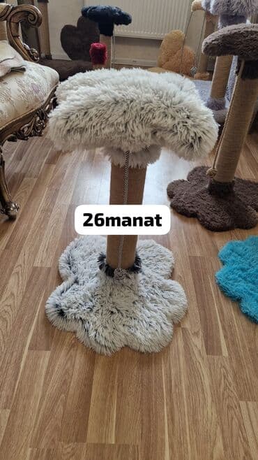 pişik yuvası qiyməti: Pişik üçün qaşınma dirəkləri və oyun stendləri — 3