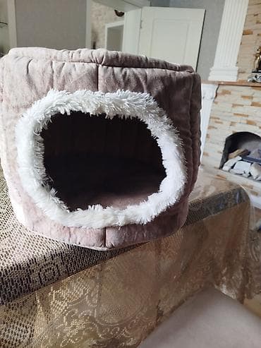 Ev heyvanları üçün yumşaq qulluq evi/yataq - 2-funksiyalı dizayn: üst