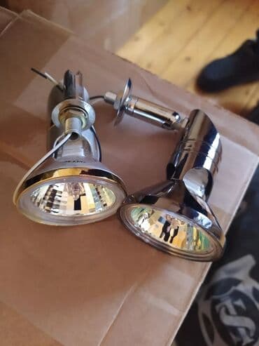 rəngli lampalar: İşıqlandırma üçün nəzərdə tutulmuş, metal korpuslu, dairəvi formalı — 2