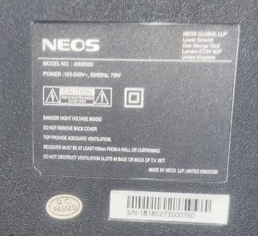 100 cc mator: Televizor Neos LED ekran 40" — 3