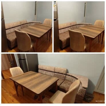 quxna stulu: 🇹🇷Türk istehsalı Möhtəşəm ✨✨ Kuxna üçün stol stul dəsti 2 stul 1 — 6