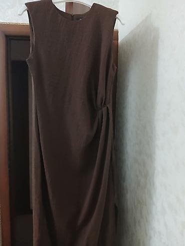 LCW Vision qadın paltarı - Rəng: tünd qəhvəyi - Ölçü: M (etiketdə — 2