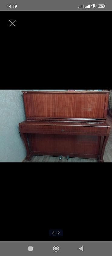 royal piano: Upright pianino – klassik taxta korpusda - Tip: Akustik upright — 2