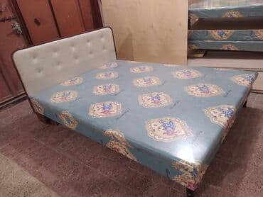 спальный кровать: Новый, Двуспальная кровать, С подъемным механизмом, Без матраса, Без выдвижных ящиков, Азербайджан — 3