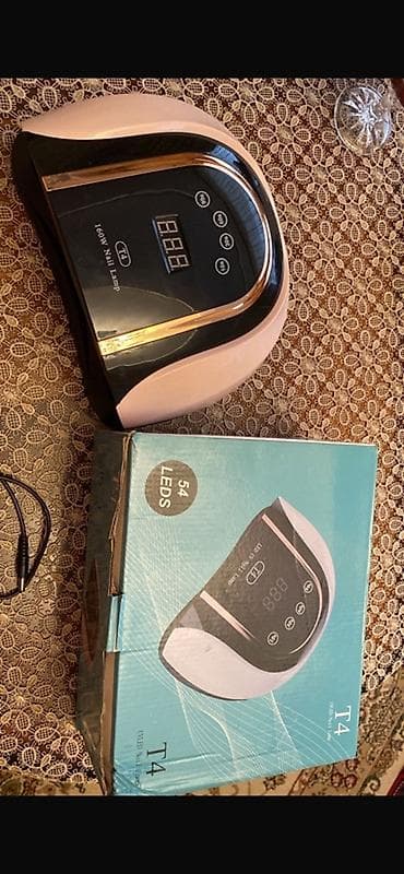 T4 LED/UV Dırnaq Lampası – 160W Çox az işlənib, bütün işıqları — 1