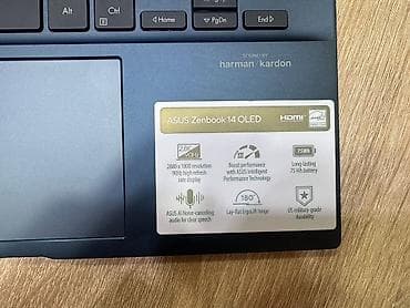 asus m530w: İşlənmiş ASUS Zenbook, 14 ", Intel Core i5, 256 GB, Ünvandan götürmə, Ödənişli çatdırılma, Rayonlara çatdırılma — 5