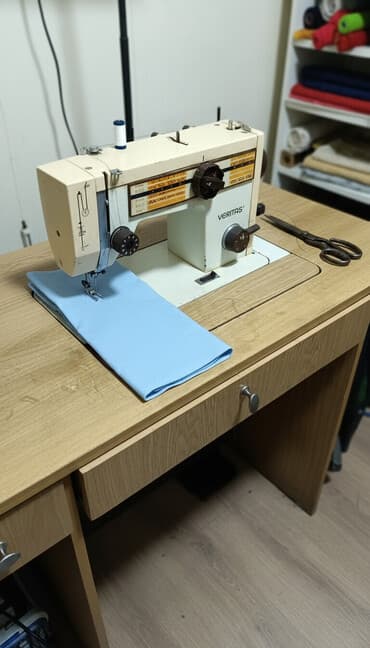 düz tikiş maşını: VERITAS tikiş maşını – masalı model Xüsusiyyətlər: - Üst paneldə — 2