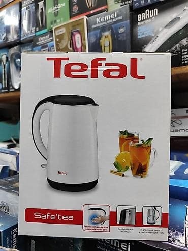 elektrik sobalar: Elektrik çaydan Tefal, 1.6 - 2 l, Yeni, Ünvandan götürmə — 1