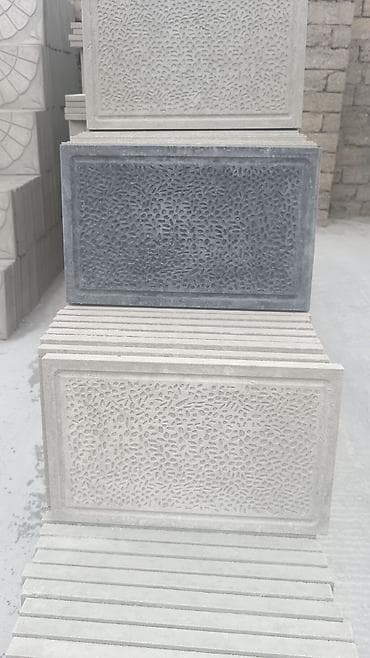 Tavan: Məhsul: Betondan hazırlanmış səki və divar üzləmə plitələri - — 10