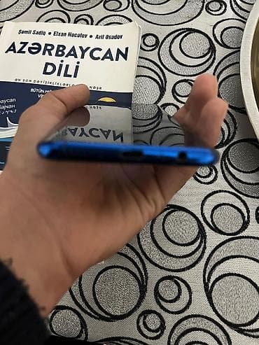 philips xenium 9@9u: Honor 9X, 128 GB, rəng - Göy, Barmaq izi — 5