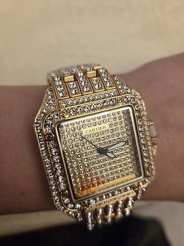 Qol saatı, Cartier, rəng - Qızılı