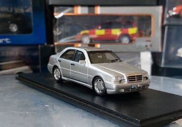 vita start: Коллекционная модель Mercedes-Benz C43 AMG W202 silver 2000 Special — 16