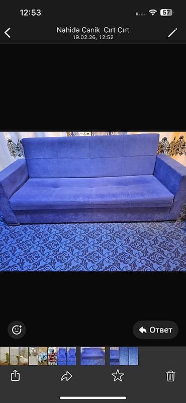 qizil sat: Kovrolit satilir 35 m iwlenib 3 metr eni 4 m uzunu — 1