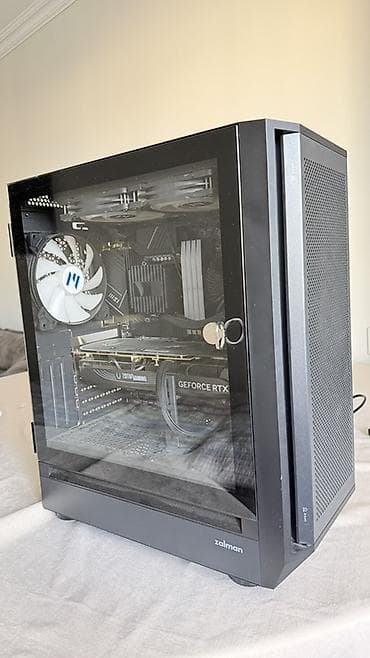 Güclü oyun və yaradıcılıq üçün yığılmış masaüstü PC - Korpus: Zalman