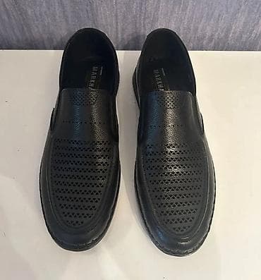 Мужская обувь: Məhsul: Kişi loafer ayaqqabısı - Rəng: qara - Üst material — 1