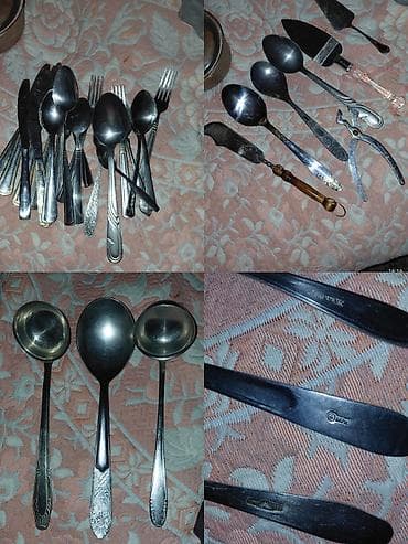 sufrələr: Mətbəx üçün müxtəlif qazan və tavalar dəsti - Fərqli ölçülərdə qazan — 3